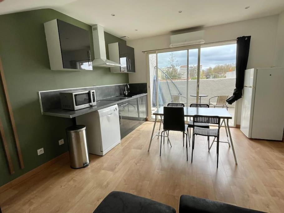 Duplex Avec Terrasse Et Parking Perpignan Exterior foto